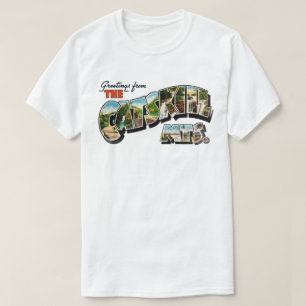 Catskill Mtns Greeting T Shirt