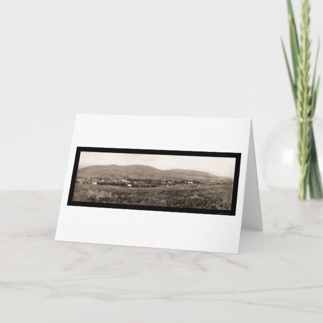 Catskill Mts Hunter NY Photo 1898 Card (Front)