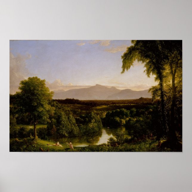 Catskill View — Early Autumn by Thomas Cole Poster (Front)