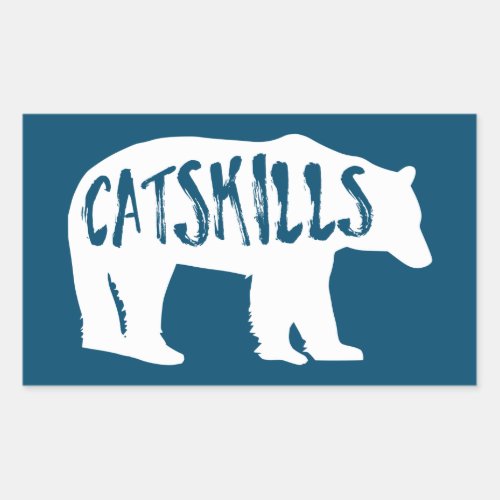 Catskills Bear Rectangular Sticker