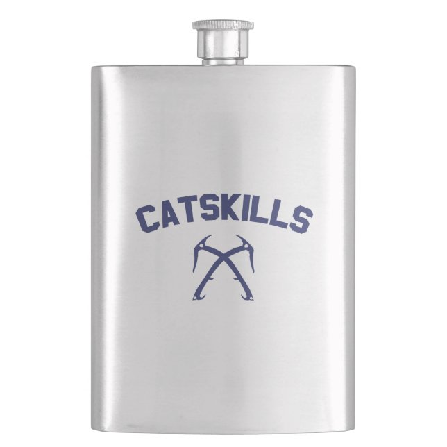 Catskills Ice Climbing Flask (Front)