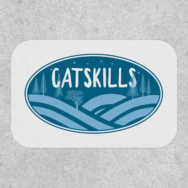 Catskills New York Outdoors Patch (Front)