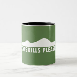 Catskills Please Two-Tone Coffee Mug