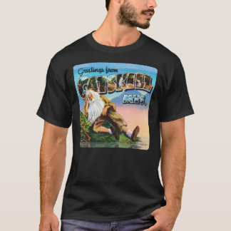 Catskills Rip Van Winkle Vintage Postcard T-Shirt