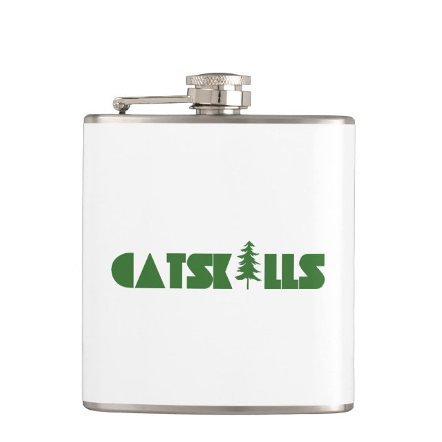 Catskills Tree Flask (Front)