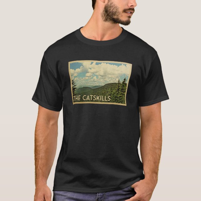 Catskills Vintage Travel T-shirt (Front)