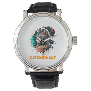 Catsmonaut Astronaut Cat Or Space Cat Watch