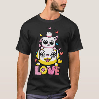 Catsoki Valentine Special Love T-Shirt