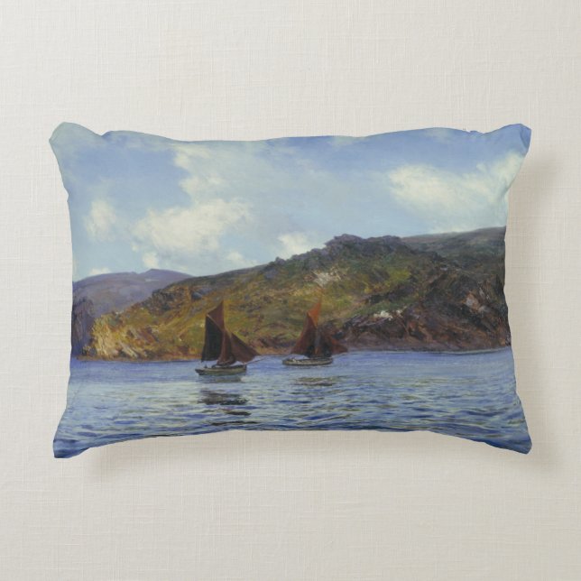 Catspaws off the Land (by Henry Moore) Accent Pillow (Front)