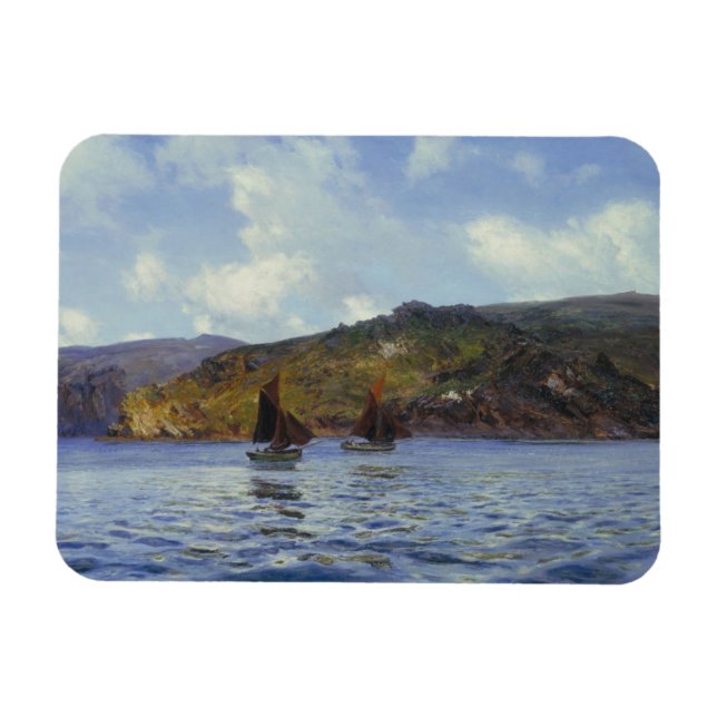 Catspaws off the Land (by Henry Moore) Magnet (Horizontal)