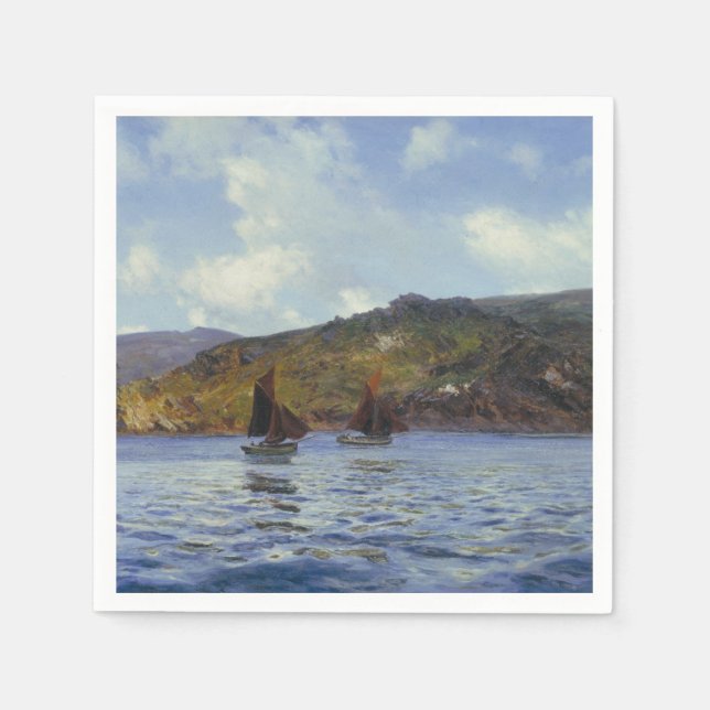 Catspaws off the Land (by Henry Moore) Napkins (Front)
