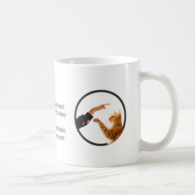 Catsplaining, cat lovers, pet owners, feline crazy coffee mug (Right)