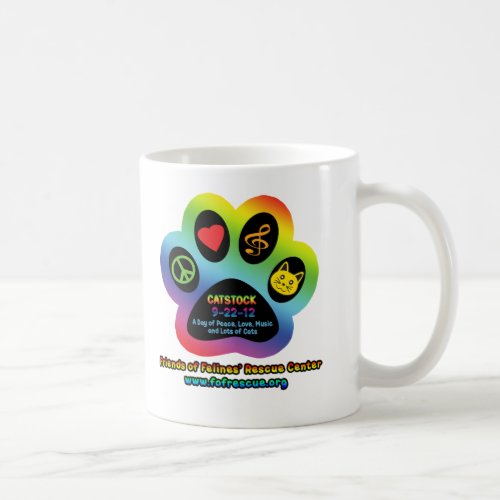 Catstock 2012 coffee mug