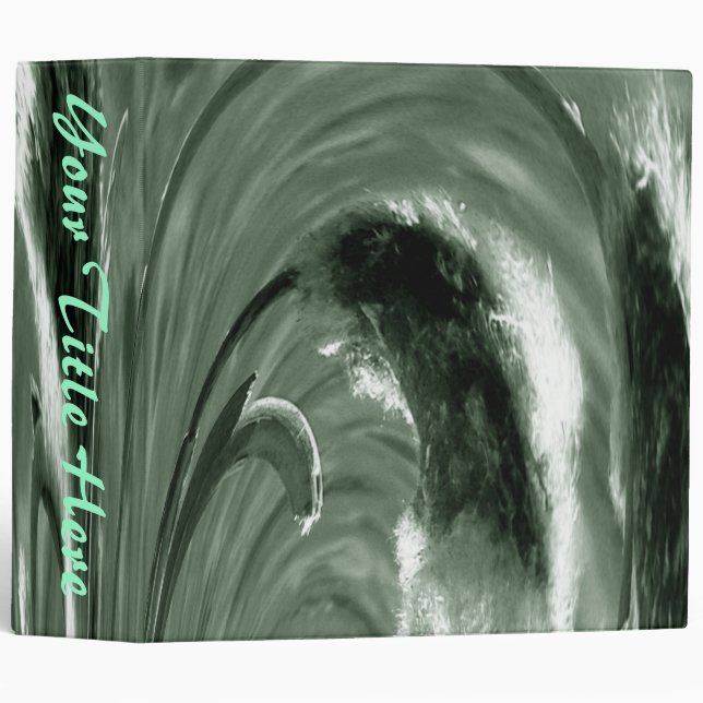 Cattails Binder - Forest (Front/Spine)