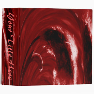 Cattails Binder - Ruby