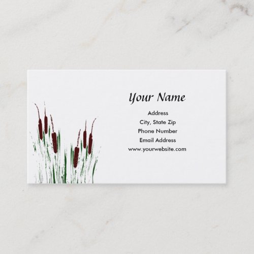 Cattails Business Card