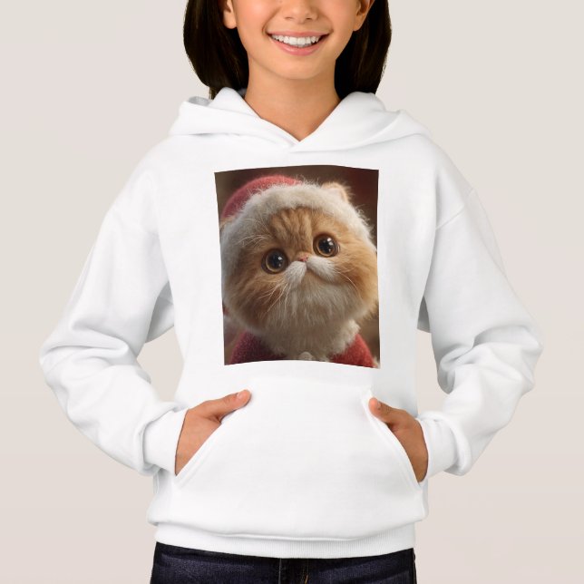 Cattastic Christmas  Hoodie (Front)