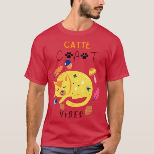Catte Cat Vibes T_Shirt