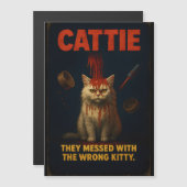 CATTIE – Funny Horror Cat Parody (Front/Back)
