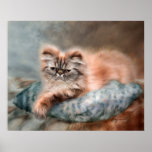 Cattitude 1 Art Poster/Print Poster