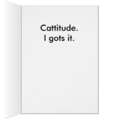 Cattitude card (Inside (Right))
