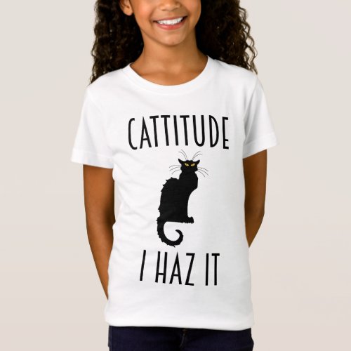 Cattitude _ I Haz It T_Shirt