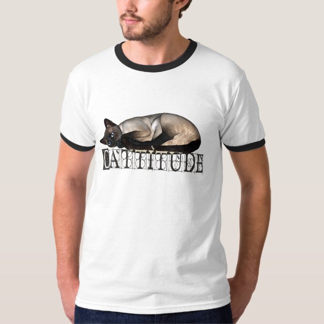 Cattitude T-Shirt (Front)