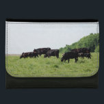 Cattle Black Angus Wallet<br><div class="desc">Cattle Black Angus Wallet. Customize your product by adding text! Visit www.zazzle.com/lsarmentoart for more unique designs.</div>