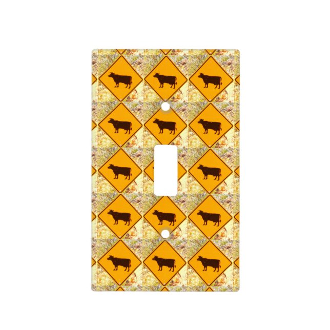 cattle crossing diamond cover (Front)