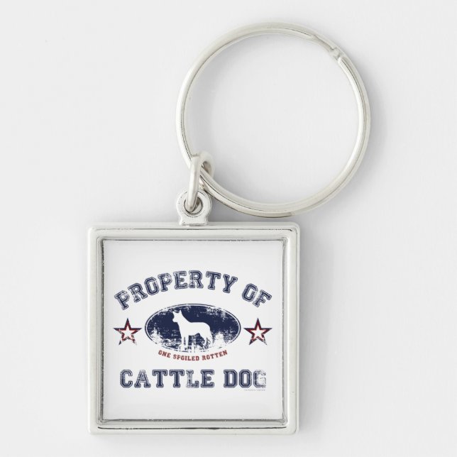 Cattle Dog Keychain (Front)