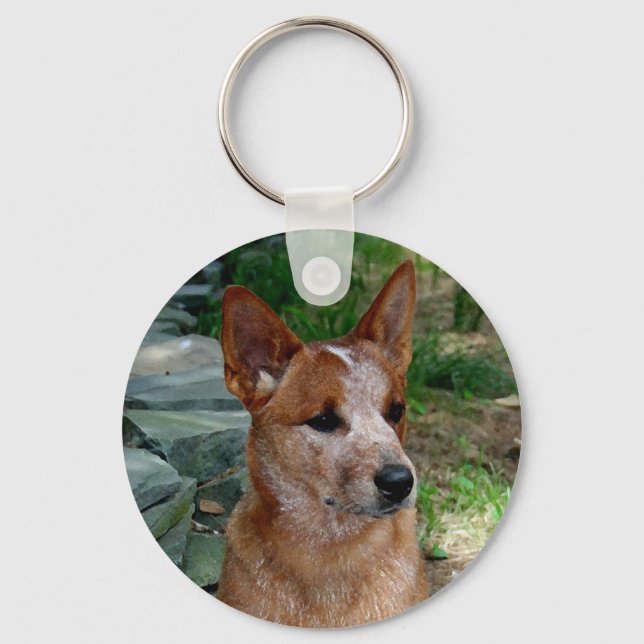 Cattle Dog Keychain (Front)
