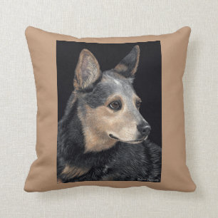 Cattle Dog Pillow - "Quigley"