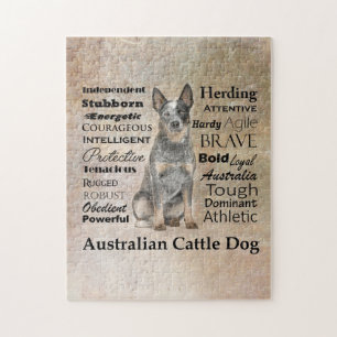 Cattle Dog Traits Jigsaw Puzzle