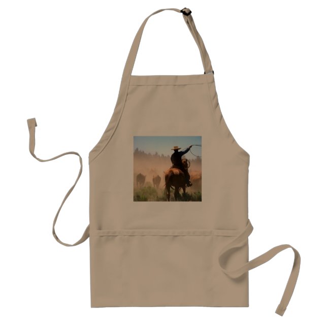 Cattle Drive Adult Apron (Front)