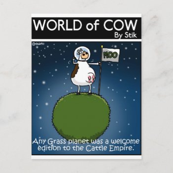 Cattle Empire Postcard by StiKtoonz at Zazzle
