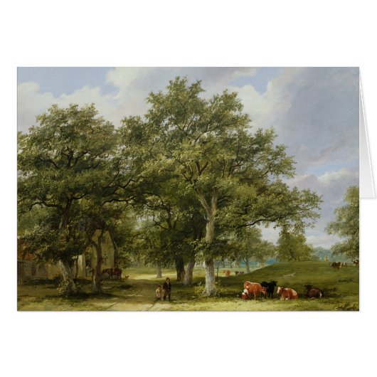 Cattle Grazing Cards (Front Horizontal)