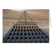 Cattle Guard, Cattle Grid, Western Theme (Front Horizontal)