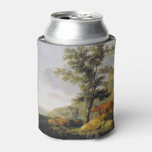 Cattle near a River Aelbert Cuyp Can Cooler