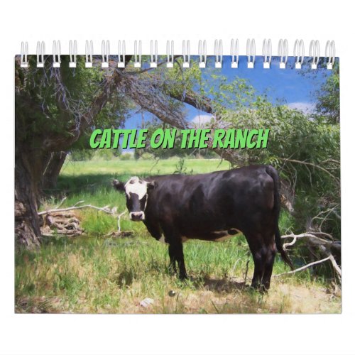 Cattle On The Ranch Calendar