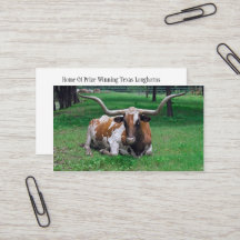 Cattle Rancher Farmer Business Card