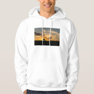 Cattle Sunset Silhouette Hoodie