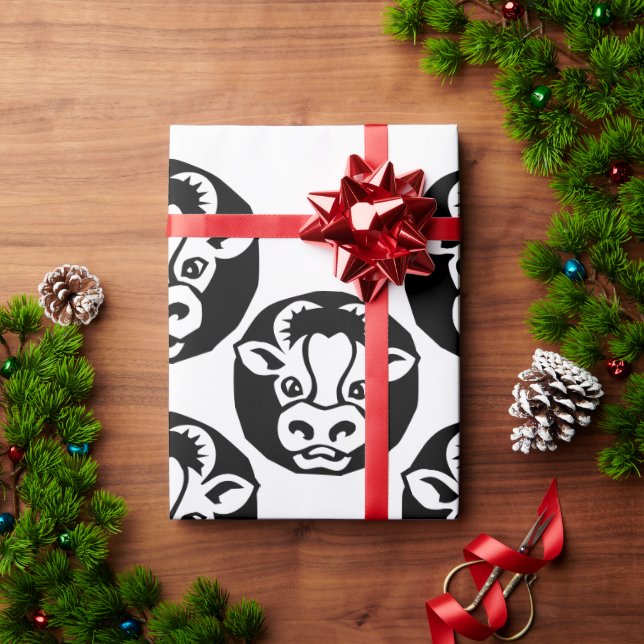 Cattle Wrapping Paper (Holiday Gift)