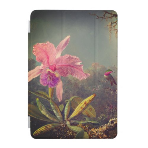 Cattleya Orchid and Three Hummingbirds Heade iPad Mini Cover