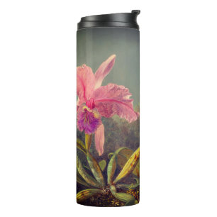 Cattleya Orchid and Three Hummingbirds Heade Thermal Tumbler