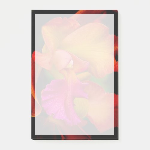 Cattleya Orchid Portrait Post_it Notes