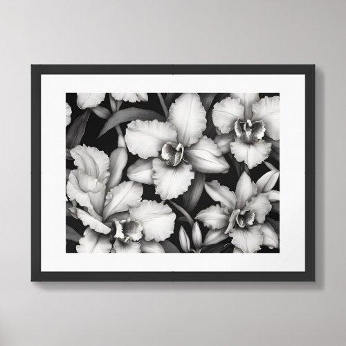 Cattleya Orchids Modern Art Prints
