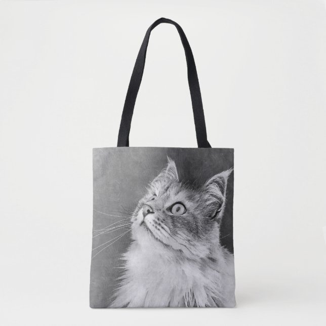 Caturday Tote Bag (Front)