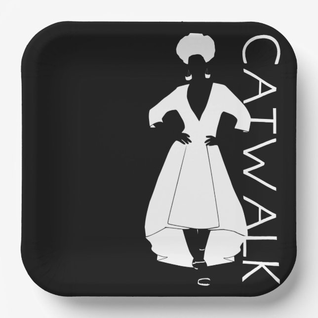 Catwalk Paper Plates (Front)