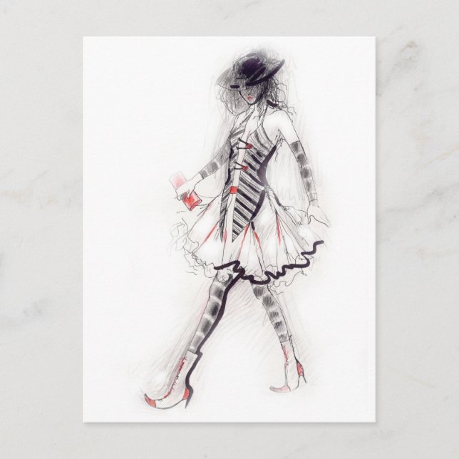 Catwalk Postcard (Front)