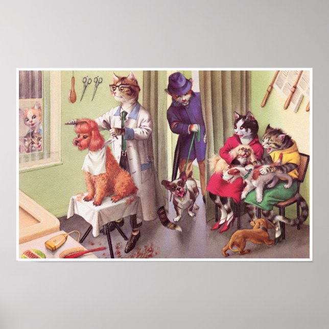 CATWALKS: Bulldog at the Barbers   Poster Art (Front)